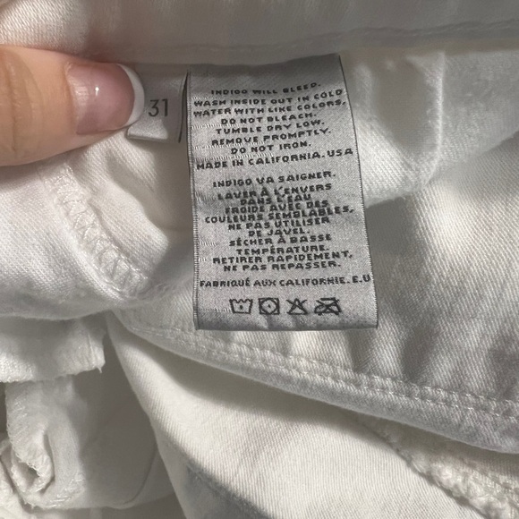 FINAL PRICE J Brand Blanc Skinny Jeans - Picture 3 of 5